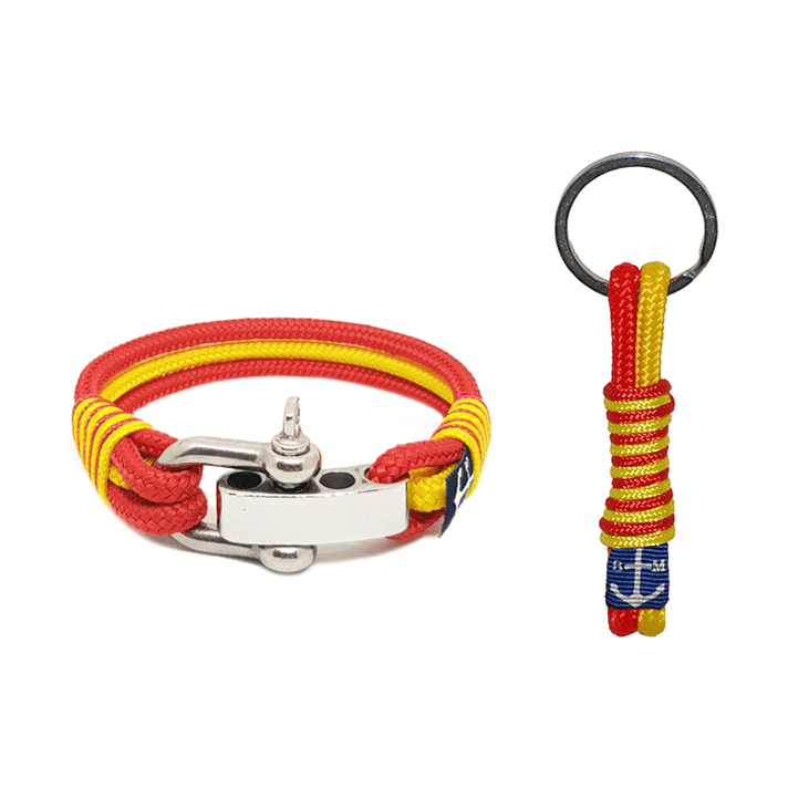 Manchester United Nautical Bracelet and Keychain