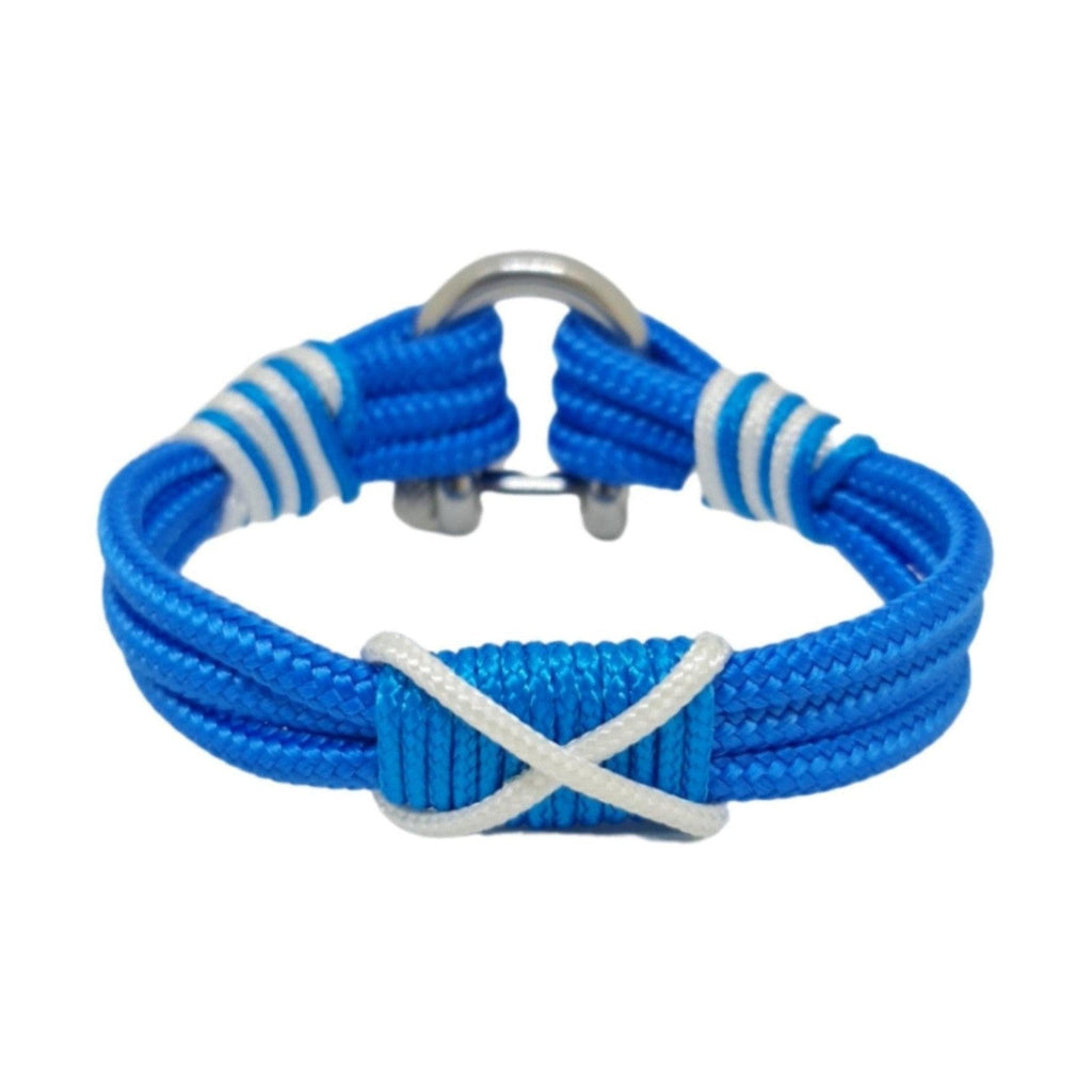 St. Andrew Cross Flag Nautical Bracelet
